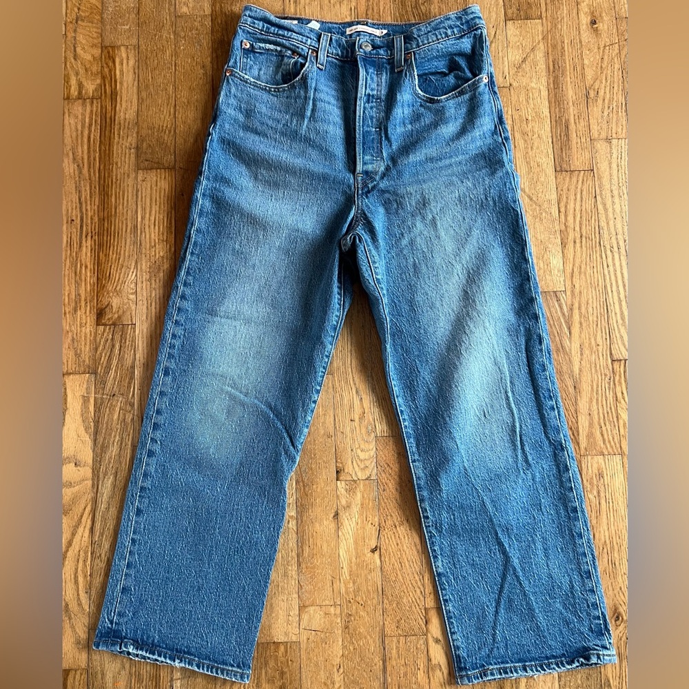 Levi’s ribcage premium denim jeans